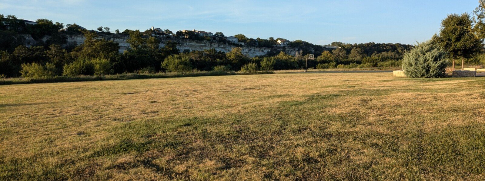 Recreational field at South Park